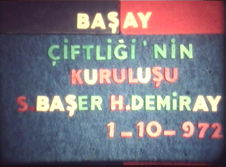 The foundation of our company and trademark BAŞAY: 1 October 1972 