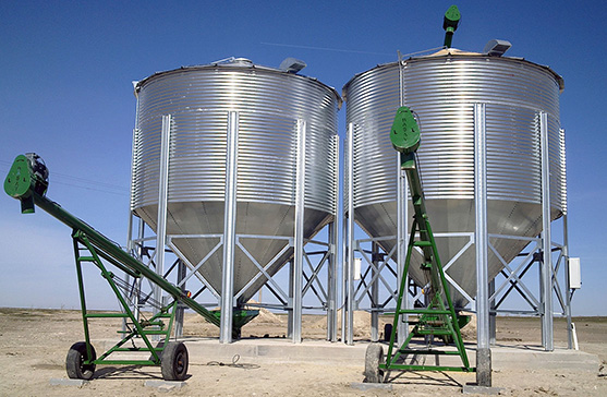 50 x 2 ton Grain Storage Silos