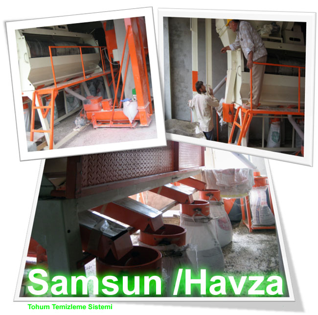 Basay Machinery Seed Cleaning System - Samsun / Havza 2008