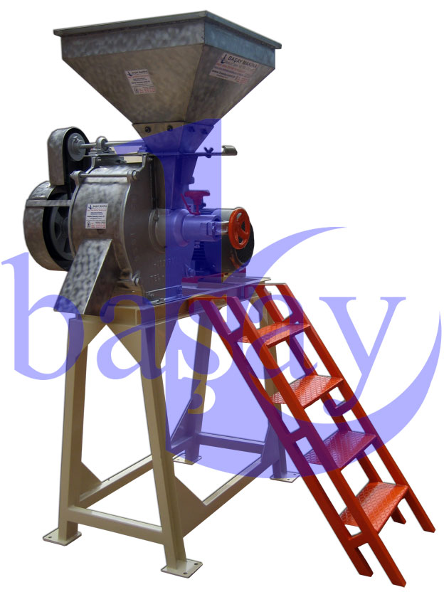 Basay Desa Stainless Steel with Ladder Rock Salt / Bulgur Mill